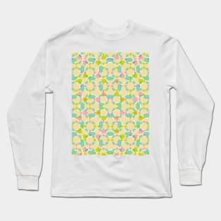 Pastel Bubblegum Kaleidoscope Long Sleeve T-Shirt